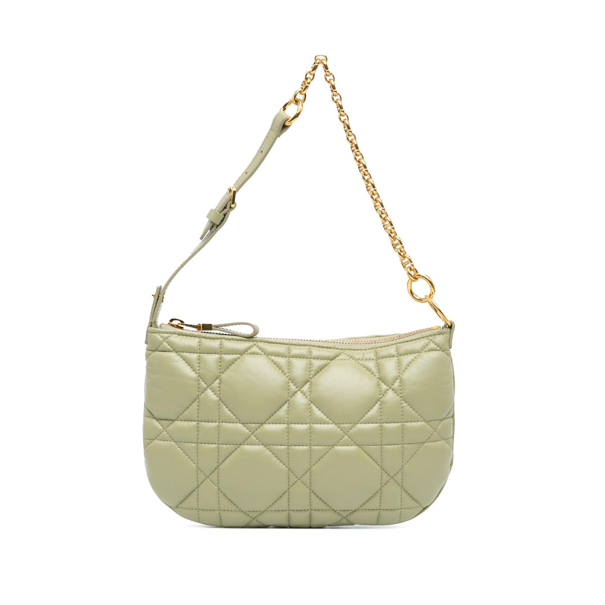 Dior Mini Calfskin Macrocannage Dior Caro Tulip Bag