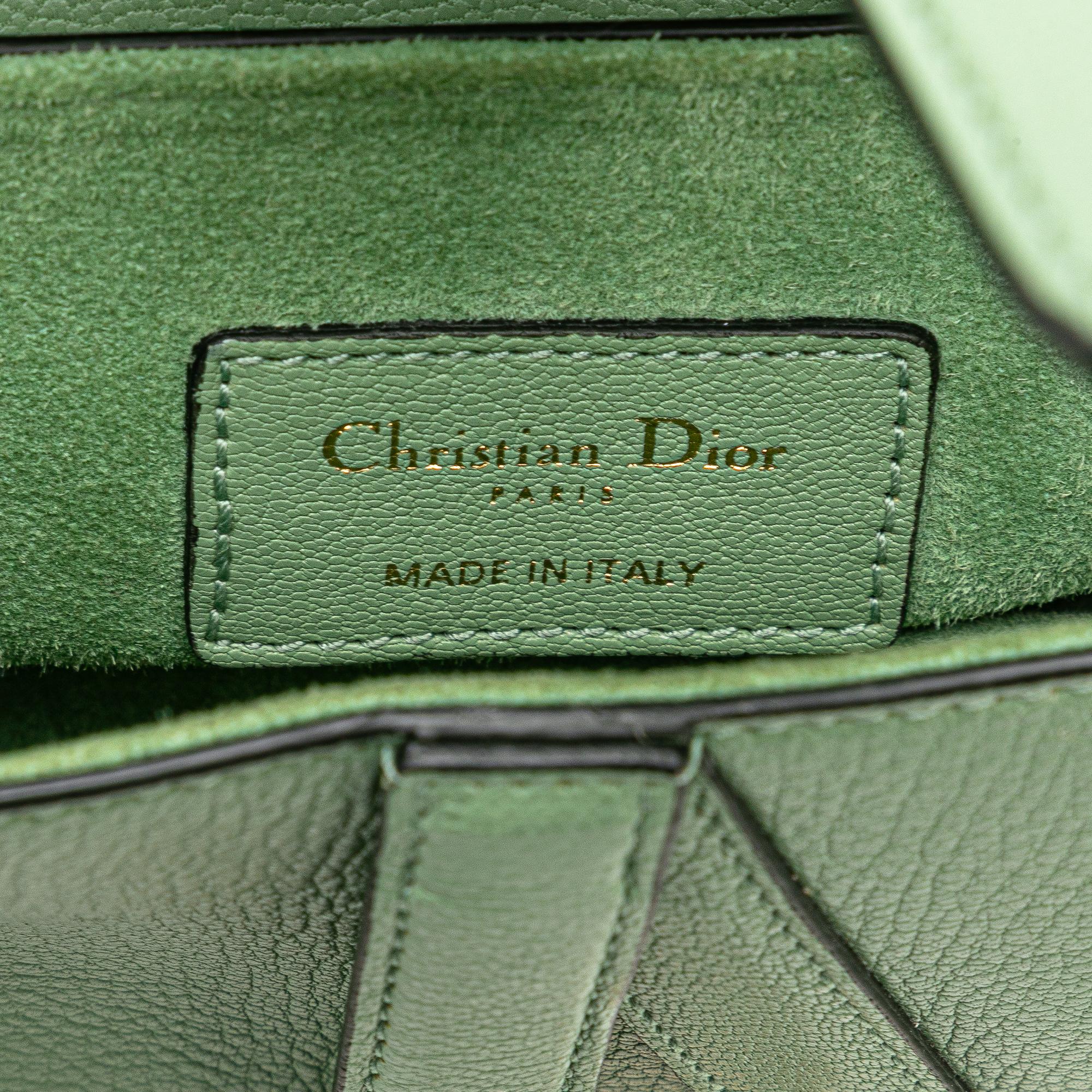 Dior Mini Calfskin Saddle Bag