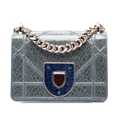 Dior Mini Crackled Deerskin Diorama Flap