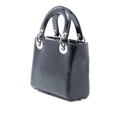 Dior Mini Deerskin Ceramic Effect Jeweled Swan Lady Dior