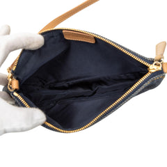 Dior Mini Denim Saddle Pochette