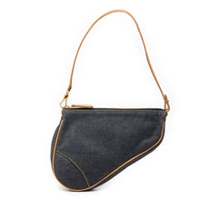 Dior Mini Denim Saddle Pochette