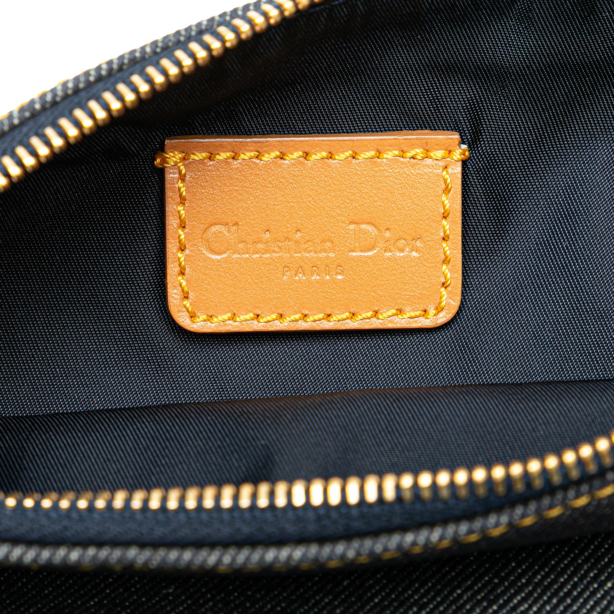 Dior Mini Denim Saddle Pochette