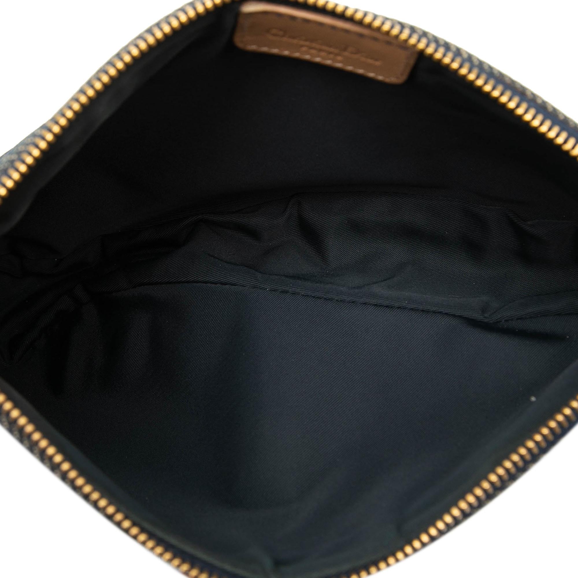 Dior Mini Denim Saddle Pochette