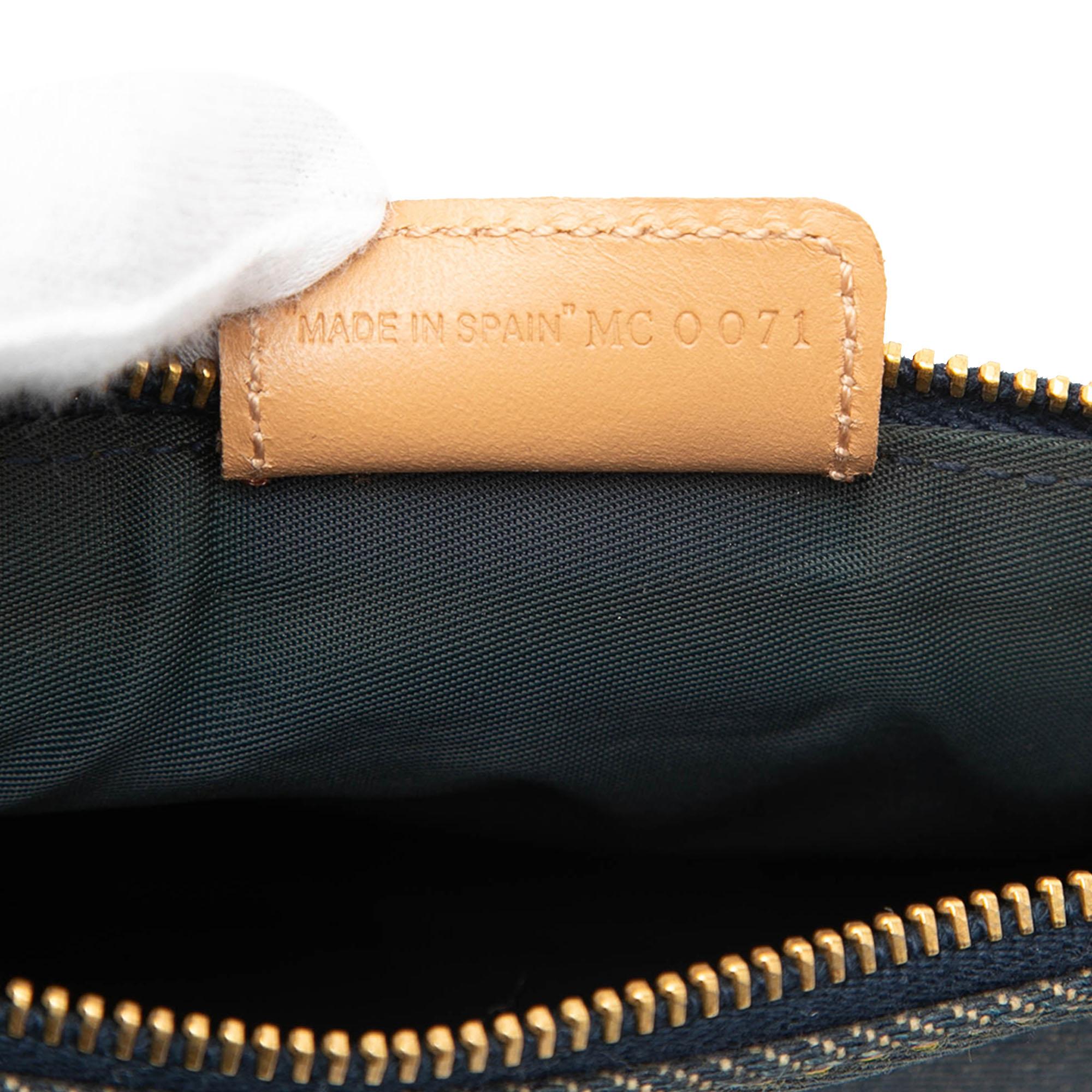 Dior Mini Denim Saddle Pochette