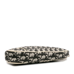 Dior Mini Diorissimo Canvas Saddle Pochette