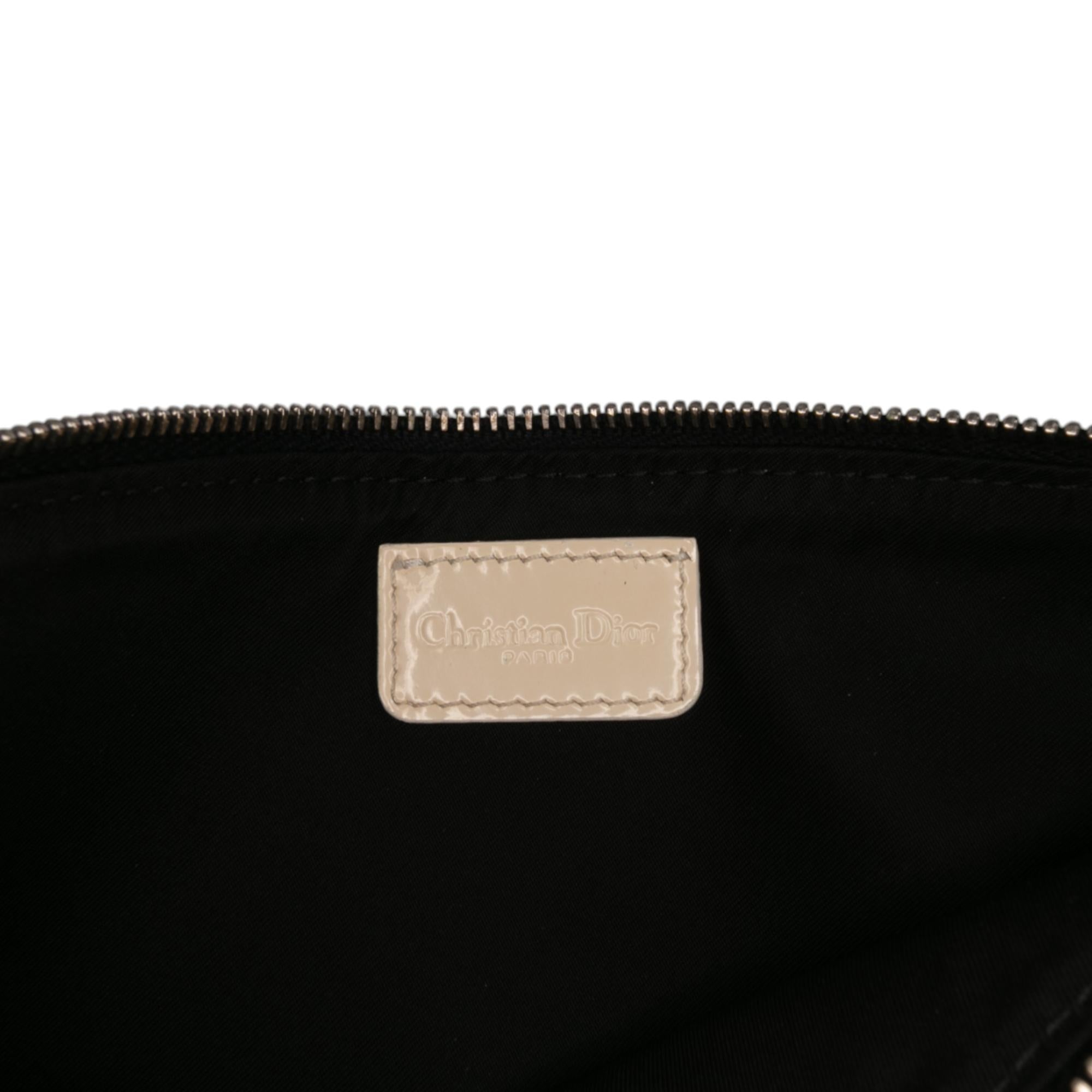 Dior Mini Diorissimo Canvas Saddle Pochette