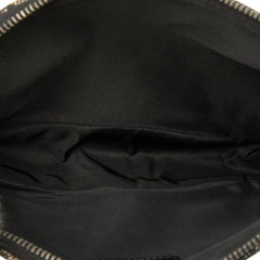Dior Mini Diorissimo Canvas Saddle Pochette