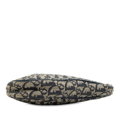 Dior Mini Diorissimo Canvas Saddle Pochette