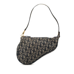 Dior Mini Diorissimo Canvas Saddle Pochette