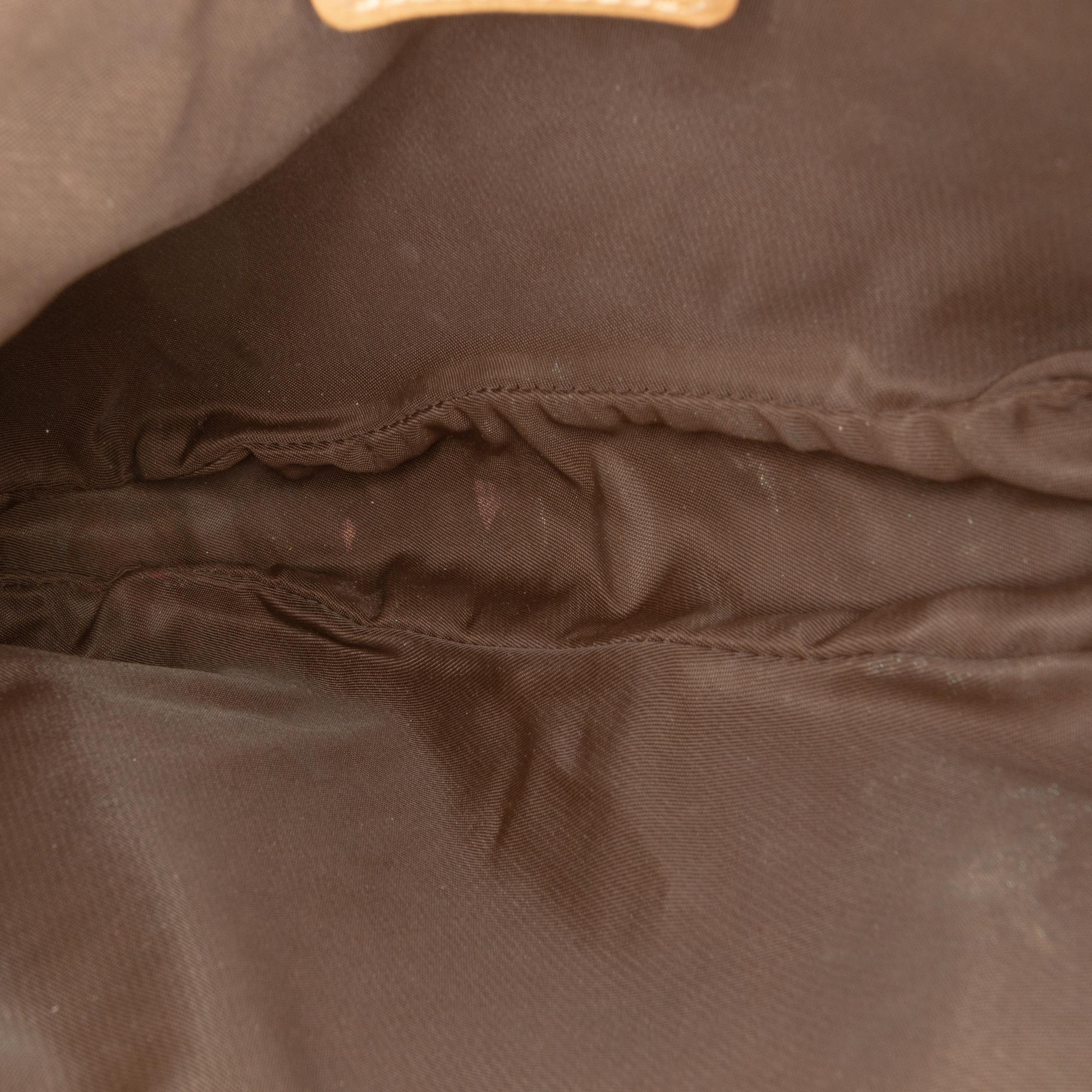 Dior Mini Diorissimo Canvas Saddle Pochette