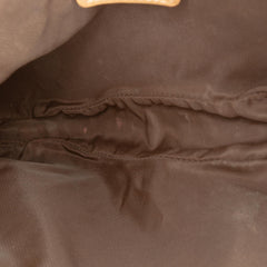 Dior Mini Diorissimo Canvas Saddle Pochette
