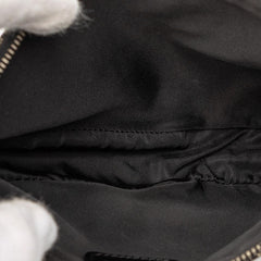Dior Mini Diorissimo Canvas Saddle Pochette