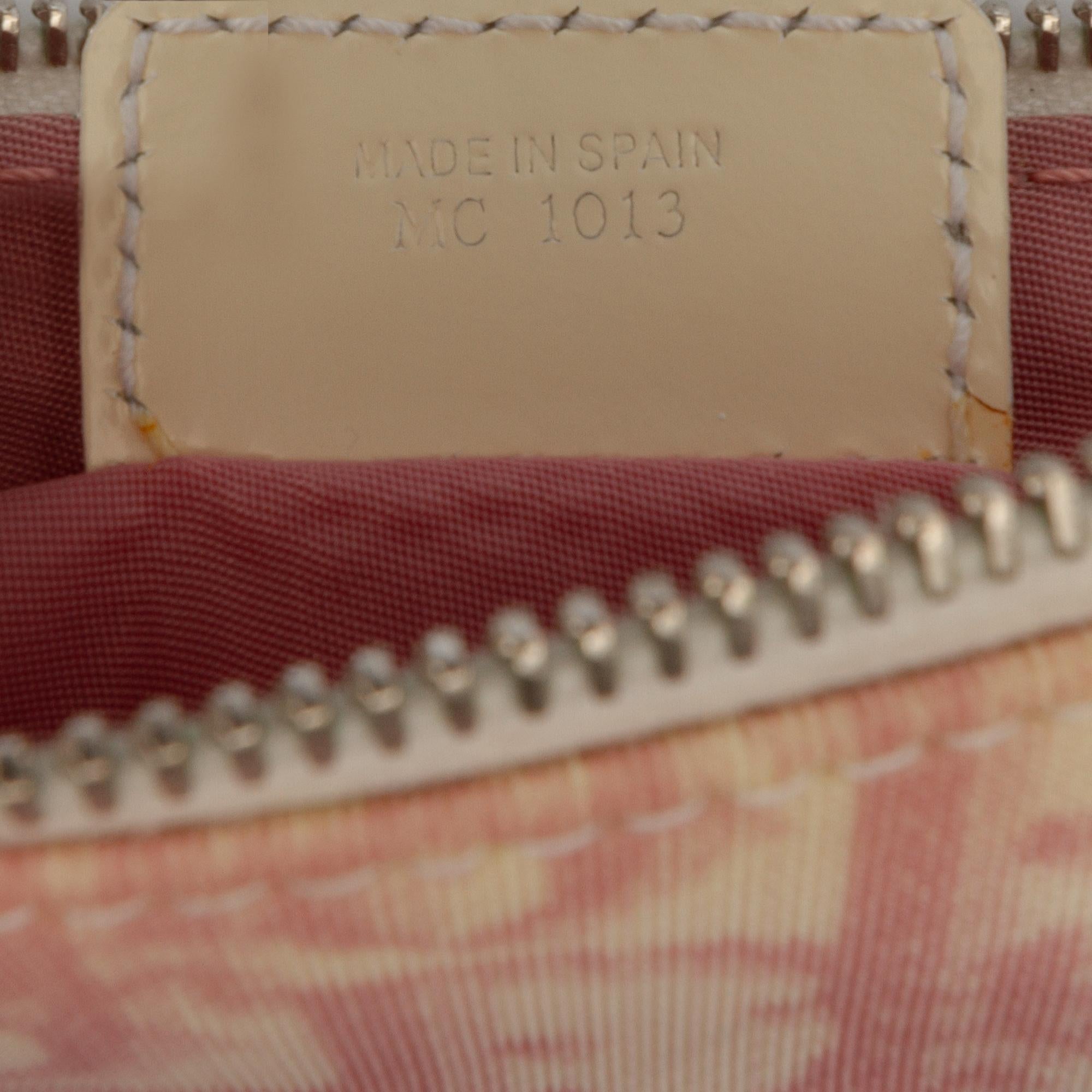 Dior Mini Diorissimo Coated Canvas Saddle Pochette