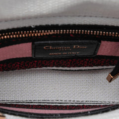 Dior Mini Embroidered Canvas Florilegio Lady D Lite