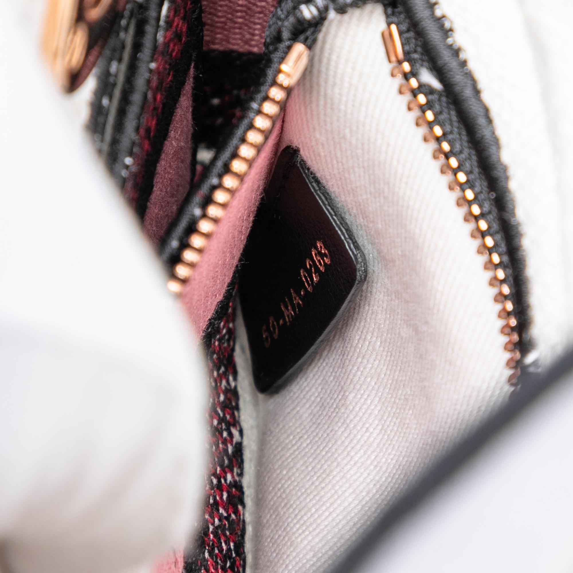 Dior Mini Embroidered Canvas Florilegio Lady D Lite