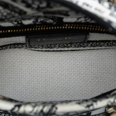 Dior Mini Embroidered Canvas Plan de Paris Lady D Lite