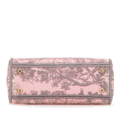 Dior Mini Embroidered Canvas Toile De Jouy Lady D Lite