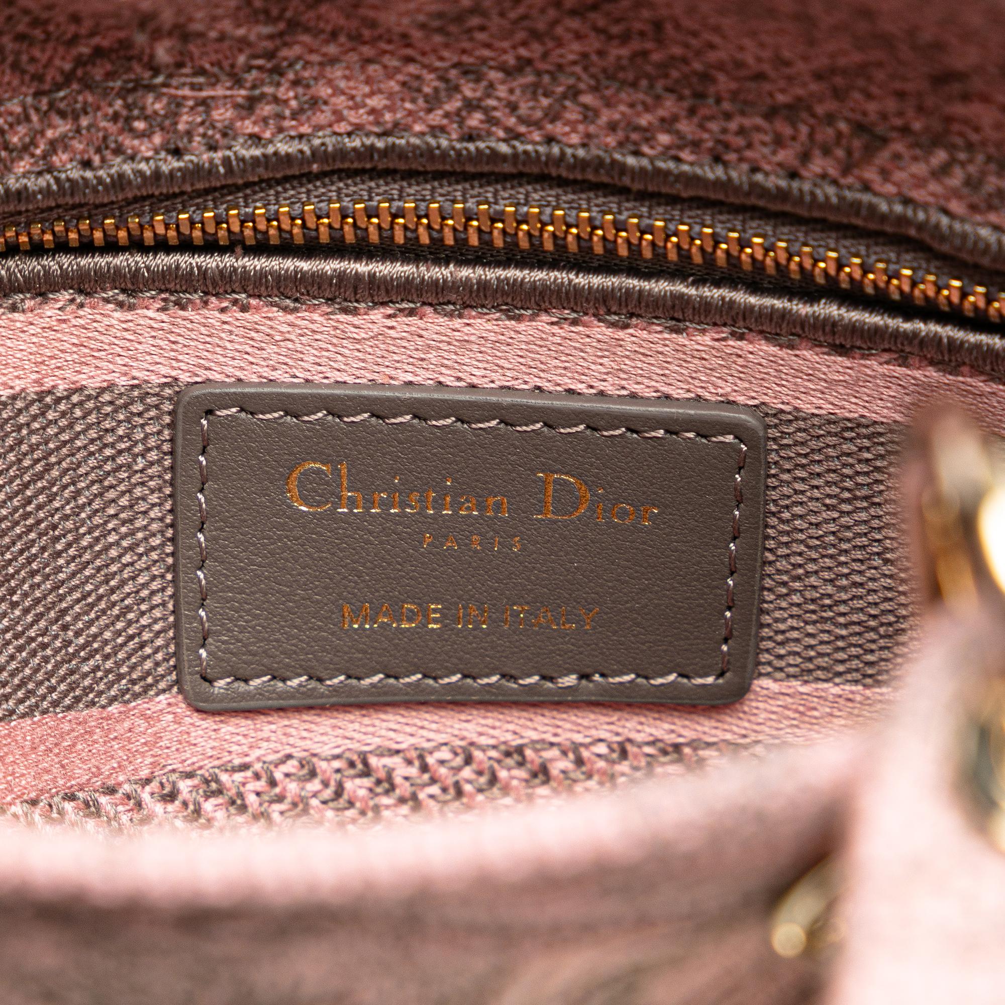 Dior Mini Embroidered Canvas Toile De Jouy Lady D Lite