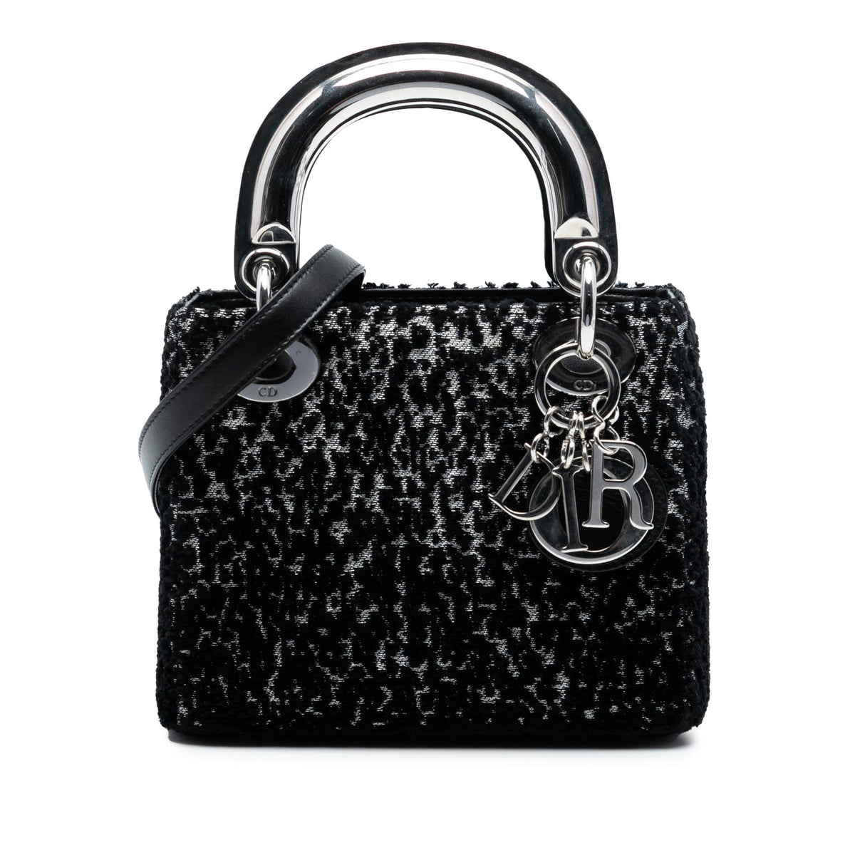 Dior Mini Fabric Lame Lady Dior