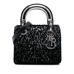 Dior Mini Fabric Lame Lady Dior