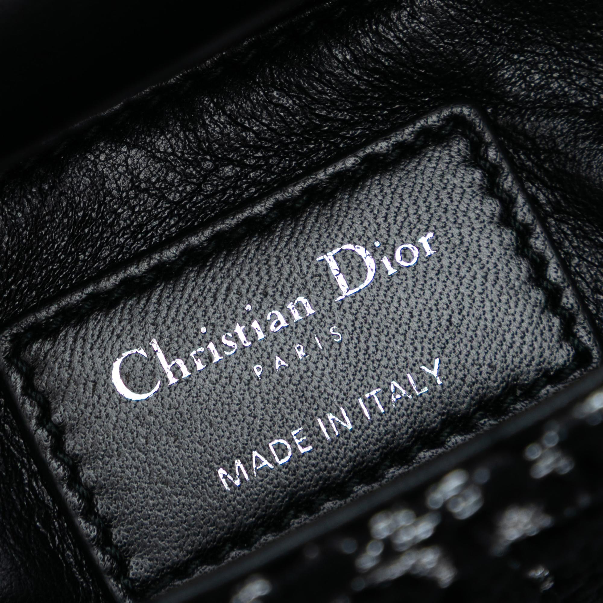 Dior Mini Fabric Lame Lady Dior