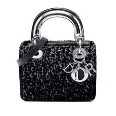 Dior Mini Fabric Lame Lady Dior