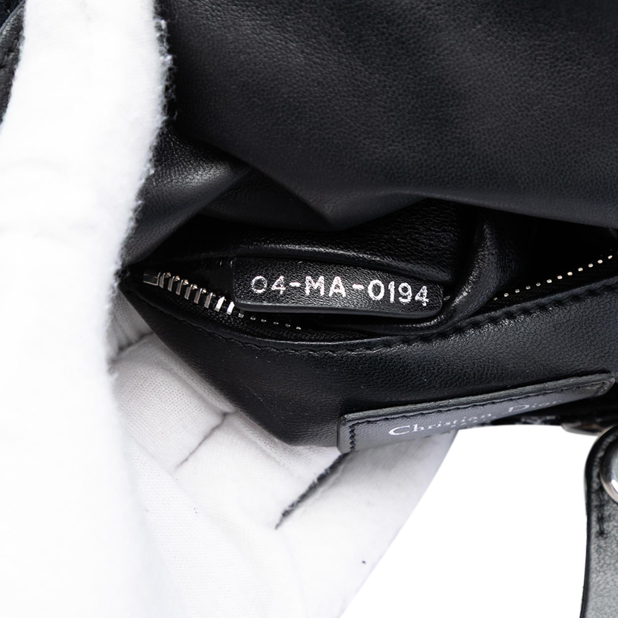 Dior Mini Fabric Lame Lady Dior