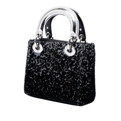 Dior Mini Fabric Lame Lady Dior