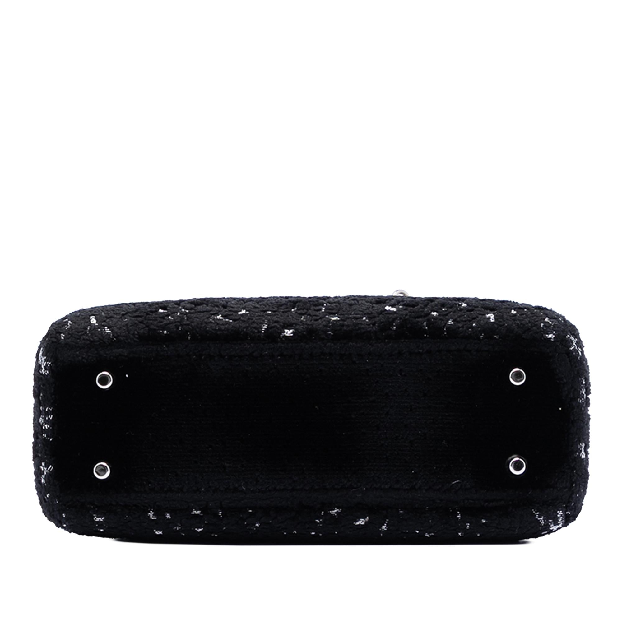 Dior Mini Fabric Lame Lady Dior