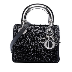 Dior Mini Fabric Lame Lady Dior