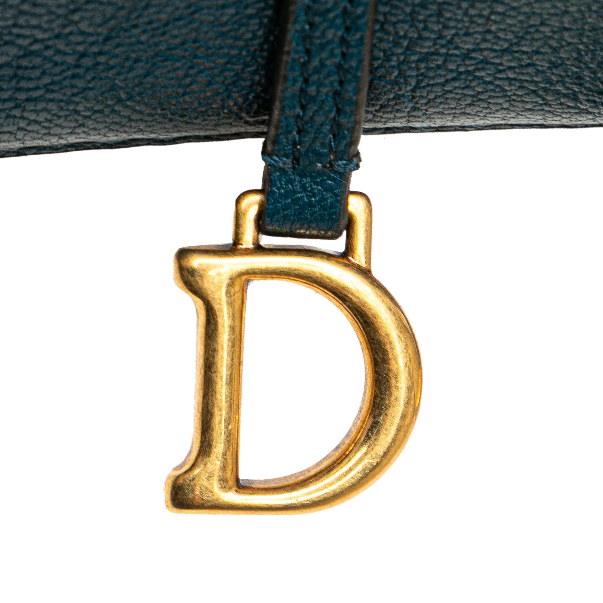 Dior Mini Goatskin Saddle Pouch