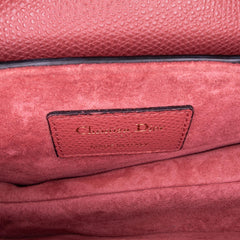 Dior Mini Grained Calfskin Saddle Bag