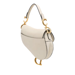 Dior Mini Grained Calfskin Saddle Bag