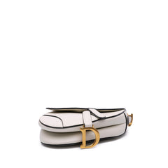Dior Mini Grained Calfskin Saddle Bag