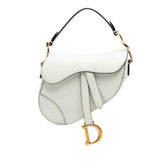 Dior Mini Grained Calfskin Saddle Bag