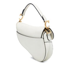 Dior Mini Grained Calfskin Saddle Bag