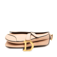 Dior Mini Grained Calfskin Saddle Bag