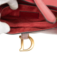 Dior Mini Grained Calfskin Saddle Bag