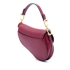 Dior Mini Grained Calfskin Saddle Bag
