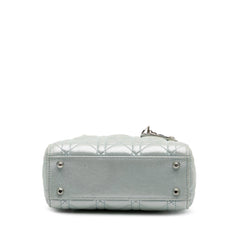 Dior Mini Iridescent Lambskin Cannage Lady Dior