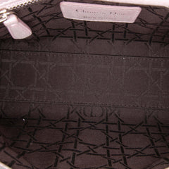 Dior Mini Iridescent Lambskin Cannage Lady Dior