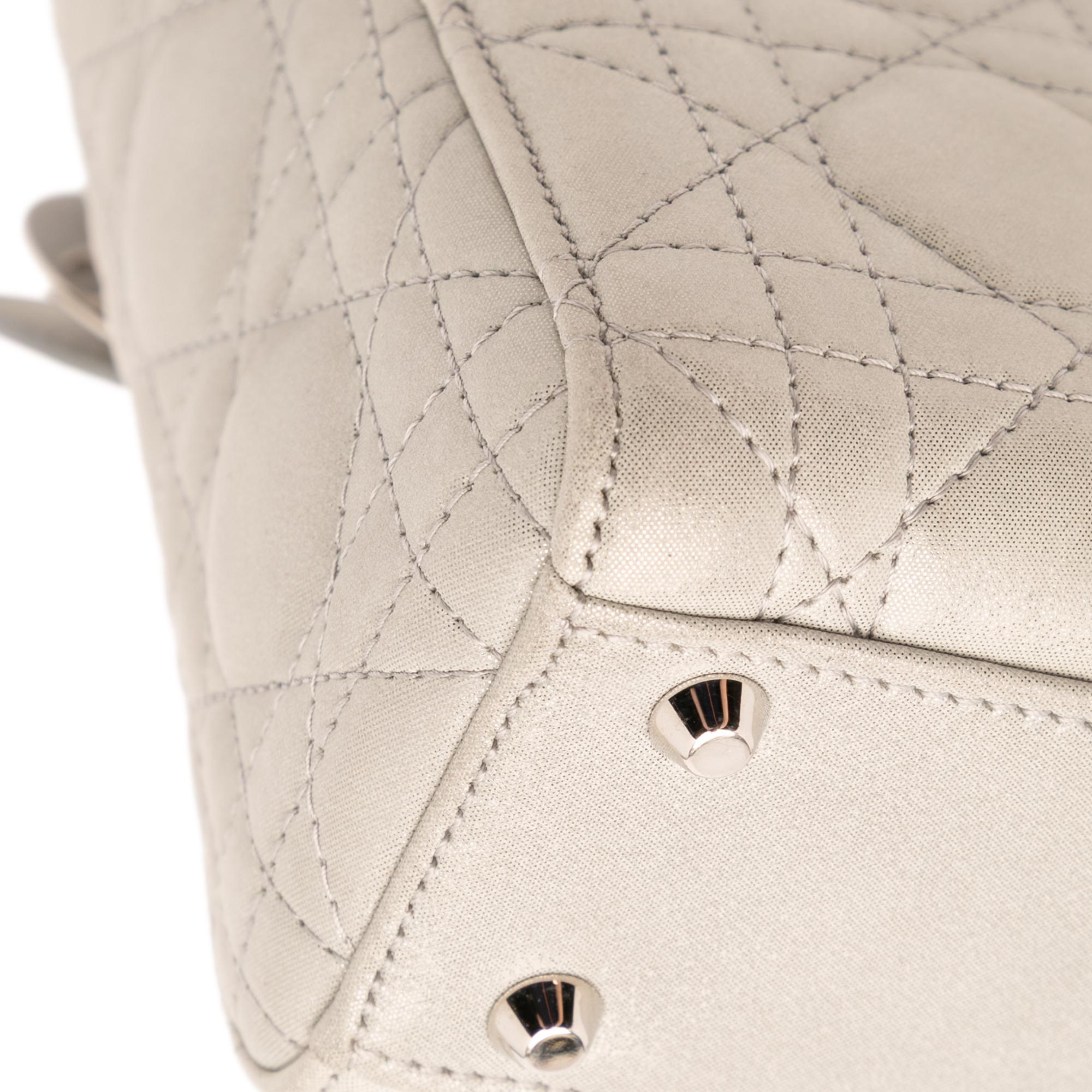 Dior Mini Iridescent Lambskin Cannage Lady Dior