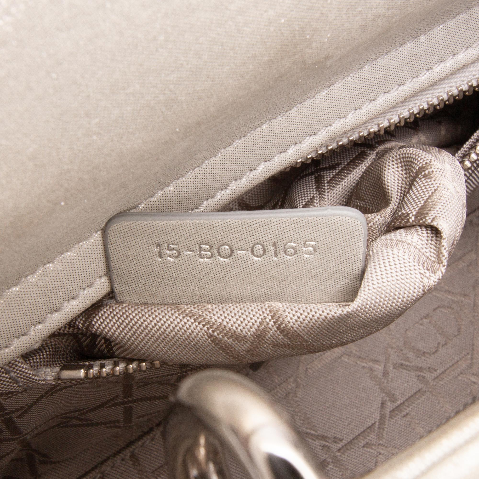 Dior Mini Iridescent Lambskin Cannage Lady Dior