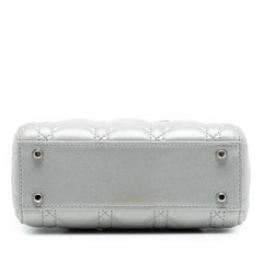 Dior Mini Iridescent Lambskin Cannage Lady Dior