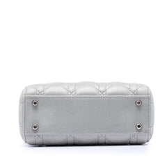 Dior Mini Iridescent Lambskin Cannage Lady Dior