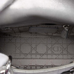 Dior Mini Iridescent Lambskin Cannage Lady Dior