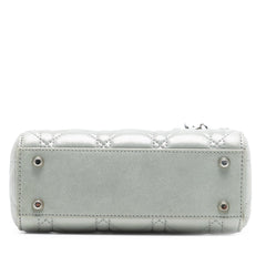 Dior Mini Iridescent Lambskin Cannage Lady Dior