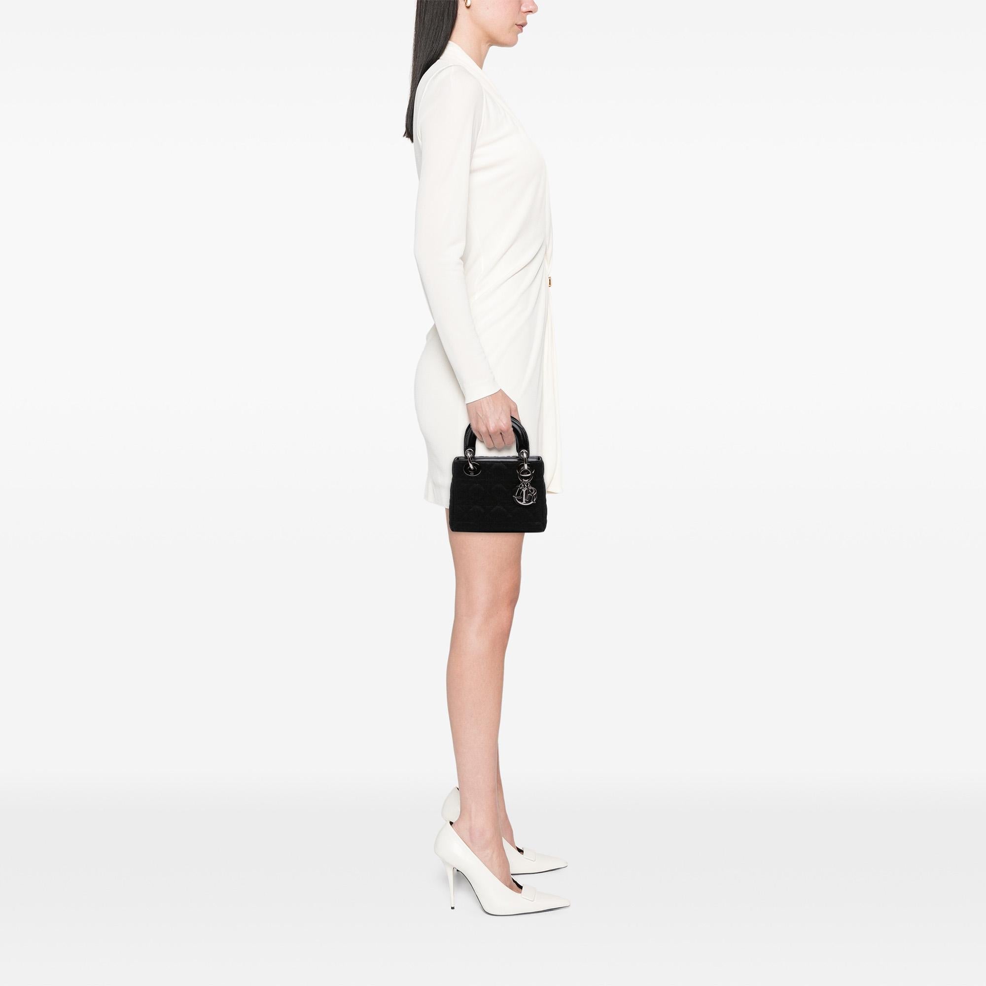 Dior Mini Knit Cannage Lady Dior