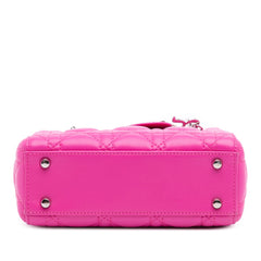 Dior Mini Lambskin Cannage Lady Dior